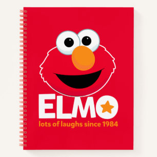 Sesamstraße Elmo Lots of Laughs Seit 1984 Notizblock