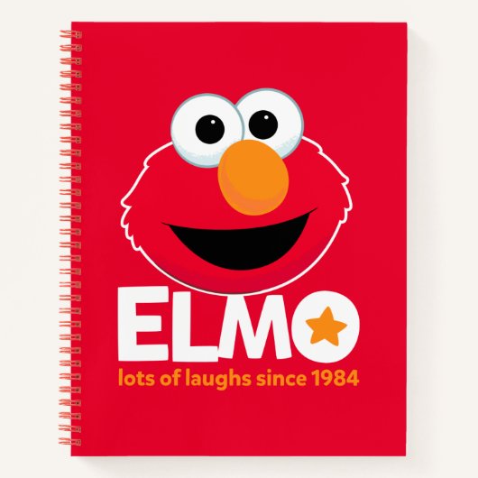 Sesamstraße | Elmo Lots of Laughs Seit 1984 Notizblock (Vorderseite)