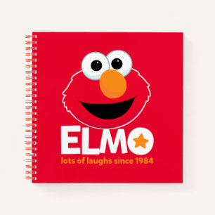 Sesamstraße Elmo Lots of Laughs Seit 1984 Notizblock