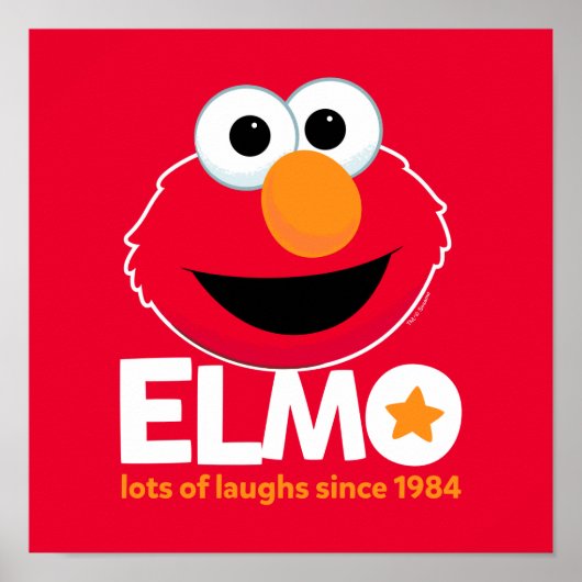 Sesamstraße | Elmo Lots of Laughs Seit 1984 Poster (Vorne)