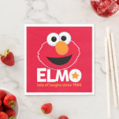 Sesamstraße | Elmo Lots of Laughs Seit 1984 Serviette (Beispiel)
