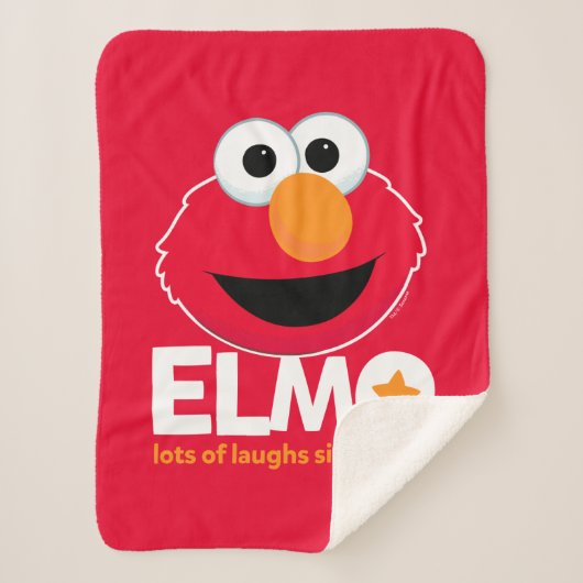 Sesamstraße | Elmo Lots of Laughs Seit 1984 Sherpadecke (Vorderseite)