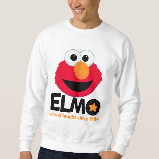 Sesamstraße | Elmo Lots of Laughs Seit 1984 Sweatshirt (Vorderseite)