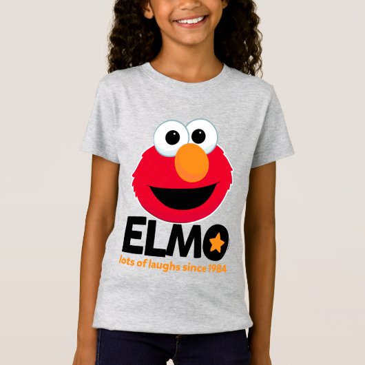 Sesamstraße | Elmo Lots of Laughs Seit 1984 T-Shirt (Vorderseite)