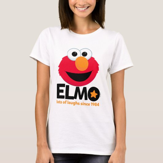 Sesamstraße | Elmo Lots of Laughs Seit 1984 T-Shirt (Vorderseite)