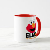 Sesamstraße | Elmo Lots of Laughs Seit 1984 Tasse (VorderseiteRechts)