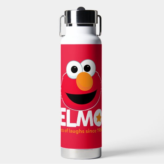 Sesamstraße | Elmo Lots of Laughs Seit 1984 Trinkflasche (Vorderseite)