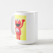 Sesamstraße | Elmo mit Goldfish Kaffeetasse (Vorderseite Links)