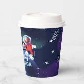 Sesamstraße | Elmo Outer Space Happy Birthday Pappbecher (Links)
