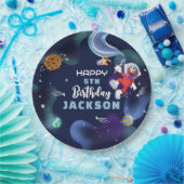 Sesamstraße | Elmo Outer Space Happy Birthday Pappteller (Party)