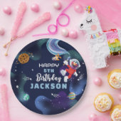 Sesamstraße | Elmo Outer Space Happy Birthday Pappteller (Party)