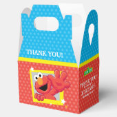 Sesamstraße | Elmo - Polka Dot & Stars Geburtstag Geschenkschachtel (Geöffnet)
