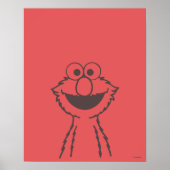 Sesamstraße | Elmo Poster (Vorne)