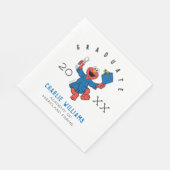 Sesamstraße | Elmo Preschool Graduate Serviette (Ecke)