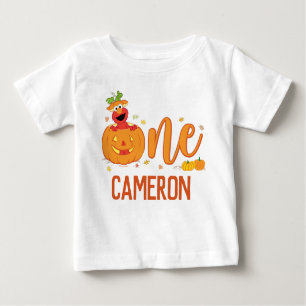 Sesamstraße - Elmo   Pumpkin 1. Geburtstag Baby T-shirt