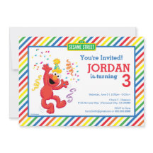 Sesamstraße | Elmo - Rainbow 3. Geburtstag