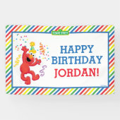 Sesamstraße | Elmo - Rainbow Birthday Banner (Horizontal)