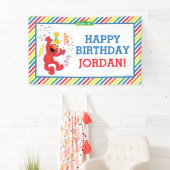 Sesamstraße | Elmo — Rainbow Birthday Banner (Insitu)