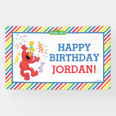 Sesamstraße | Elmo — Rainbow Birthday Banner (Horizontal)