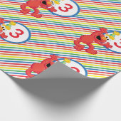 Sesamstraße | Elmo — Rainbow Birthday Geschenkpapier (Ecke)