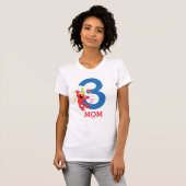 Sesamstraße | Elmo - Rainbow Birthday Mama T-Shirt (Vorne ganz)