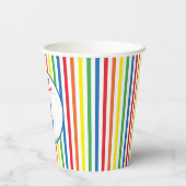 Sesamstraße | Elmo — Rainbow Birthday Pappbecher (Rückseite)