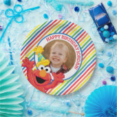 Sesamstraße | Elmo — Rainbow Birthday Pappteller (Party)