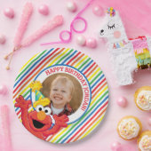 Sesamstraße | Elmo — Rainbow Birthday Pappteller (Party)