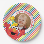 Sesamstraße | Elmo — Rainbow Birthday Pappteller (Vorderseite)