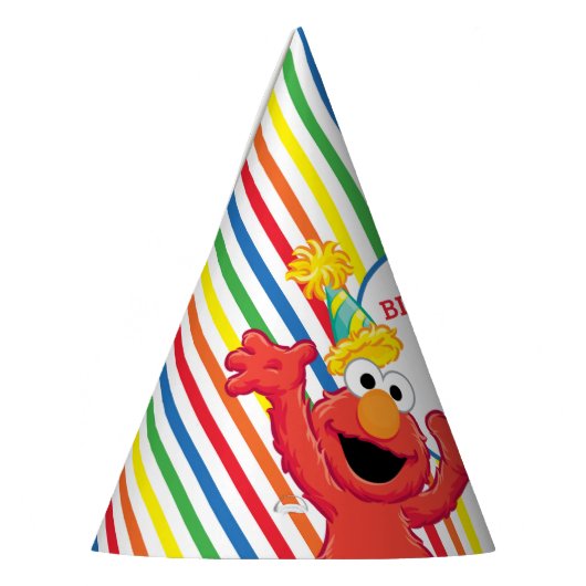 Sesamstraße | Elmo — Rainbow Birthday Partyhütchen (Links)