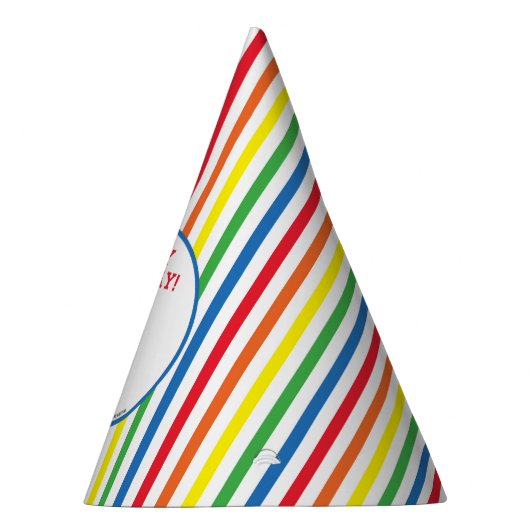 Sesamstraße | Elmo — Rainbow Birthday Partyhütchen (Rechts)