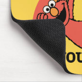 Sesamstraße | Elmo Seien Sie freundlich zu Ihnen Mousepad (Ecke)