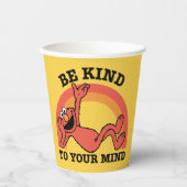 Sesamstraße | Elmo Seien Sie freundlich zu Ihnen Pappbecher (Vorderseite)