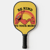 Sesamstraße | Elmo Seien Sie freundlich zu Ihnen Pickleball Schläger (Rückseite)