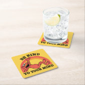 Sesamstraße | Elmo Seien Sie freundlich zu Ihnen Rechteckiger Pappuntersetzer (Vor Ort)