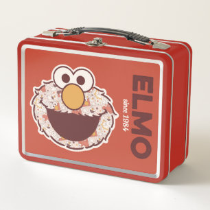 Sesamstraße Elmo Seit 1984 Metall Lunch Box