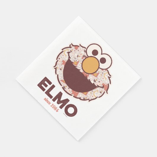 Sesamstraße | Elmo Seit 1984 Serviette (Ecke)
