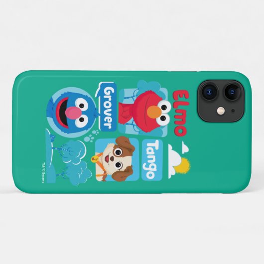 Sesamstraße | Elmo, Tango, & Grover Park Graphic Case-Mate iPhone Hülle (Rückseite (Horizontal))