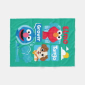 Sesamstraße | Elmo, Tango, & Grover Park Graphic Fleecedecke (Vorderseite (Horizontal))