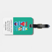 Sesamstraße | Elmo, Tango, & Grover Park Graphic Gepäckanhänger (Rückseite horizontal)