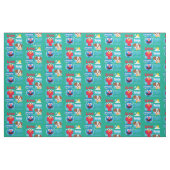 Sesamstraße | Elmo, Tango, & Grover Park Graphic Stoff (Fat Quarter (45,7 x 55,9 cm))