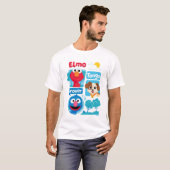 Sesamstraße | Elmo, Tango, & Grover Park Graphic T-Shirt (Vorne ganz)
