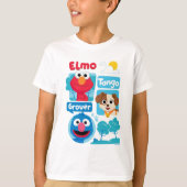 Sesamstraße | Elmo, Tango, & Grover Park Graphic T-Shirt (Vorderseite)