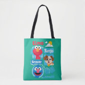 Sesamstraße | Elmo, Tango, & Grover Park Graphic Tasche (Vorderseite)
