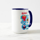 Sesamstraße | Elmo, Tango, & Grover Park Graphic Tasse (VorderseiteRechts)