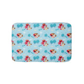 Sesamstraße | Elmo & Tango Muster Badematte (Vorderseite)