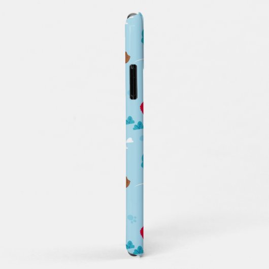 Sesamstraße | Elmo & Tango Muster Case-Mate iPhone Hülle (Hinten/Rechts)