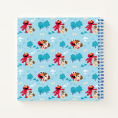 Sesamstraße | Elmo & Tango Muster Notizblock (Rückseite)