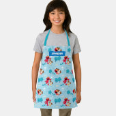 Sesamstraße | Elmo & Tango Muster Schürze (Insitu)