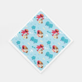 Sesamstraße | Elmo & Tango Muster Serviette (Ecke)